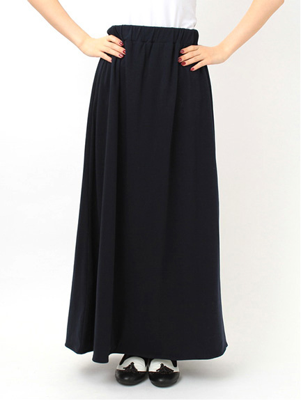 カラー×迷彩リバーシブルマキシスカート