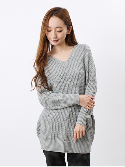 N アゼドロップショルダーチュニック