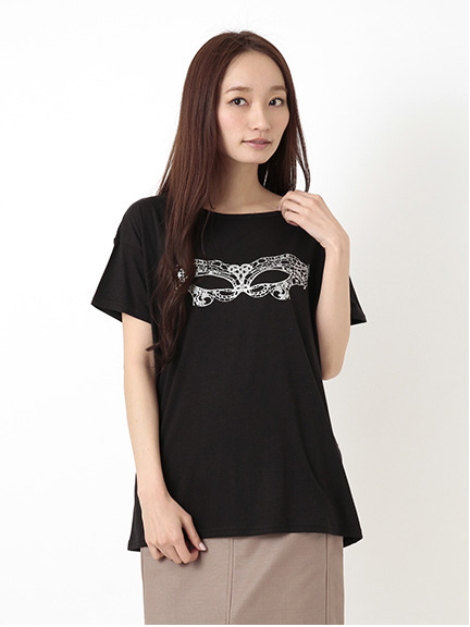 レースマスクプリントTee
