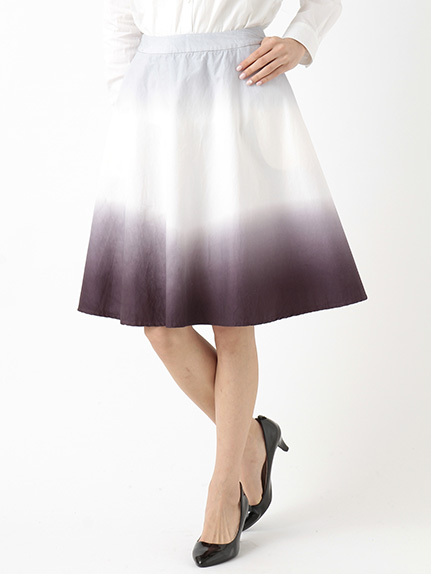 グラデーションスカート