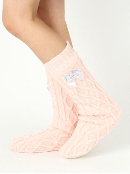 ニットルームシューズ