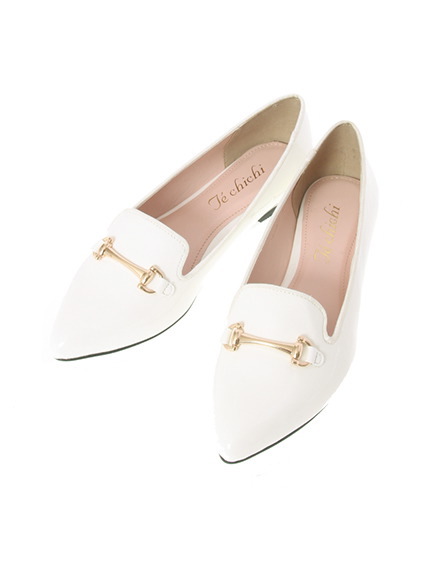 ビット付ポインテッドシューズ 1804677-21-12-13