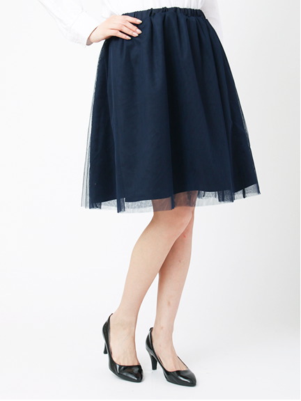 チュールスカート 1501314-21-18-11