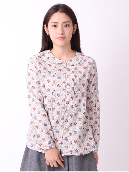 ビエラ花柄プリントブラウス1702568-41-13-11