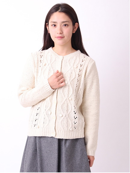 ケーブルカーディガン1602089-41-13-11