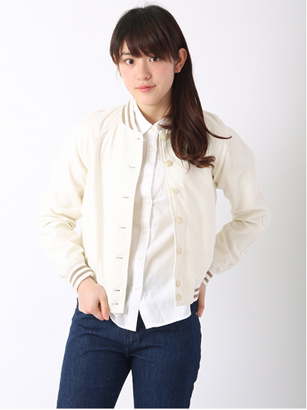 ラインリブブルゾン 1301058-12-13-11