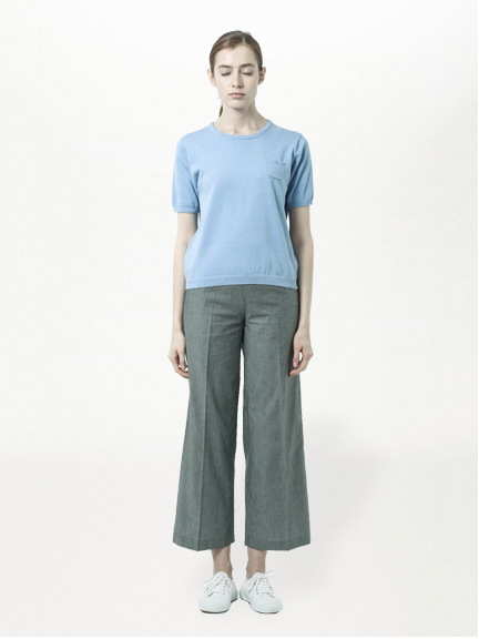 【Special Price】コットン半袖ポケットツキプルオーバー