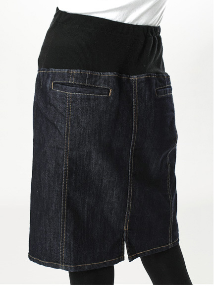 Maternity  ウエストキリカエデニムスカート