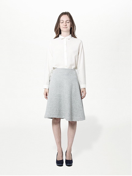 トロミ長袖シャツ