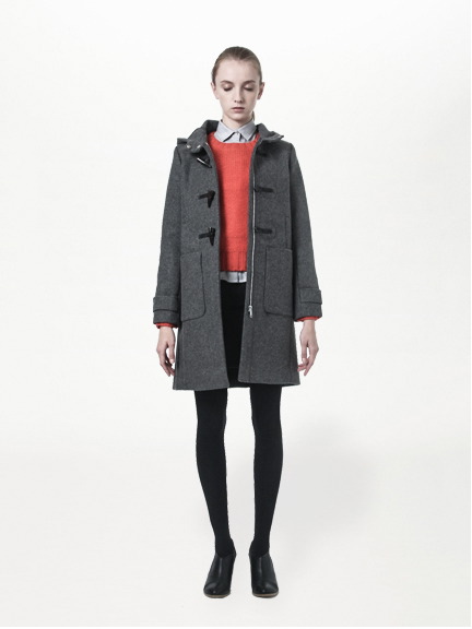 ロングダッフルコート