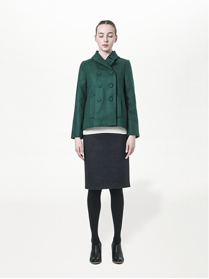 Aラインボレロコート