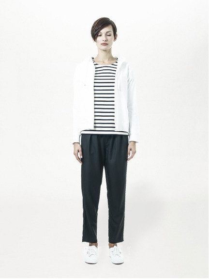 【Special Price】ミニ裏毛長袖ジップパーカー