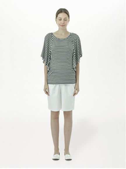 Maternity　ボーダープルオーバー